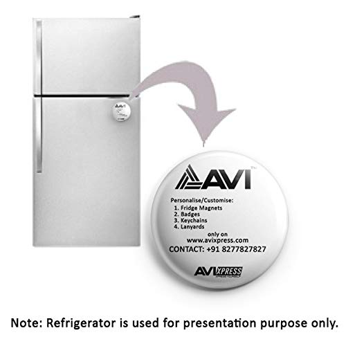 AVI Multi Colour Metal Fridge Magnet with Pack of 5 Happy Positive Quotes PQ 2 Design MC5R8001198 - Image 3