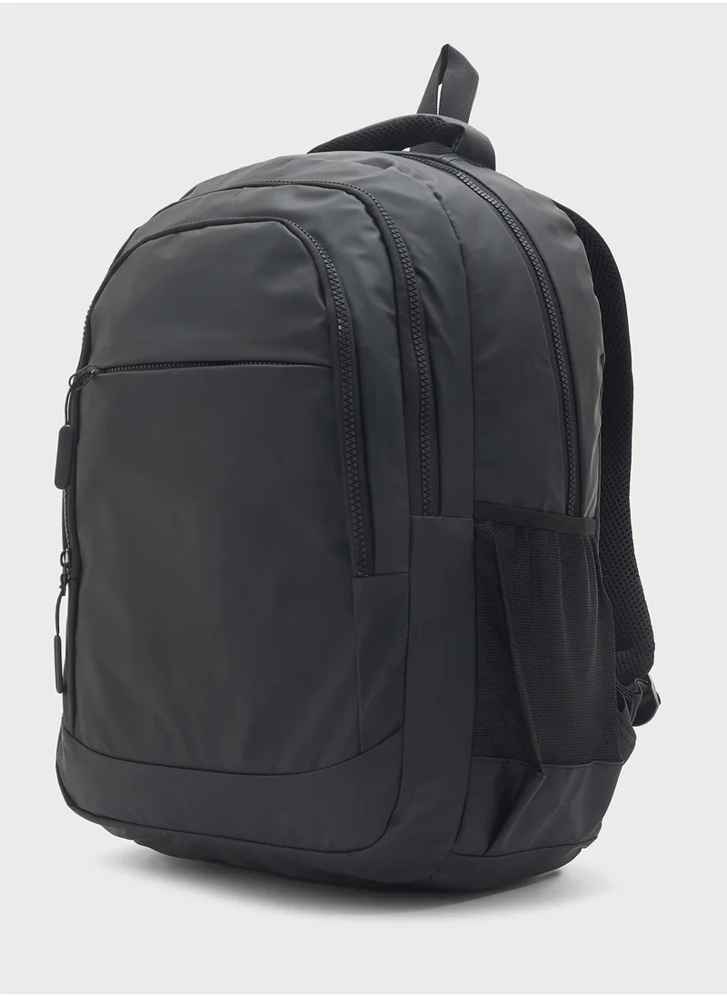 Seventy Five Multiple Compartment Padded Backpack