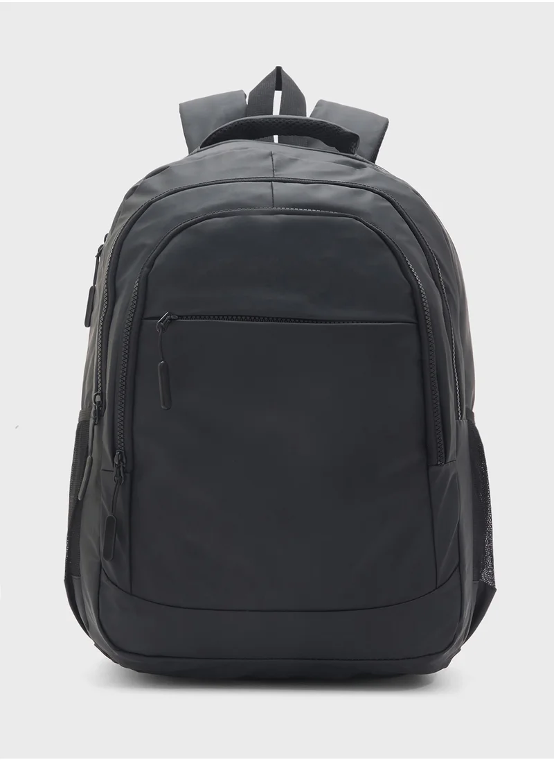 Seventy Five Multiple Compartment Padded Backpack