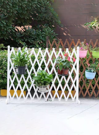 Hometaste Wooden Garden Fence Collection Elevate Your Space With Portable Expanding Wicker And Extendable Wood Options For Home, Balcony, Villa, And Indoor/Outdoor Use (White- 3 Pieces) - pzsku/Z45FCBDF0DCCD89EF960BZ/45/1746367663/d84959c5-8047-44e8-971d-cd7ef1fd092c
