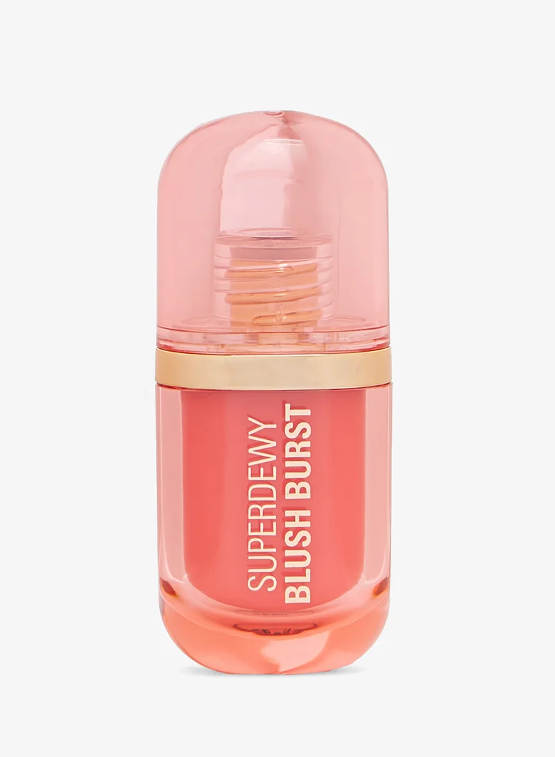 Makeup Revolution Revolution Superdewy Blush Plump Serum Liquid Blush Watermelon Pop Coral