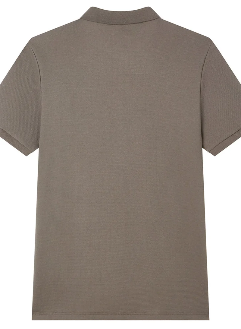 GIORDANO  Men's Slim Waffle Knit Premium Polo for Men | Best Price UAE