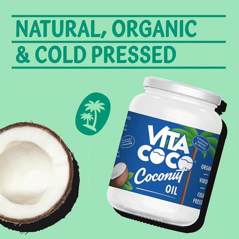 Vita Coco Extra Virgin Organic Coconut Oil - 250ml, Cold Pressed Cooking Oil - Image 4
