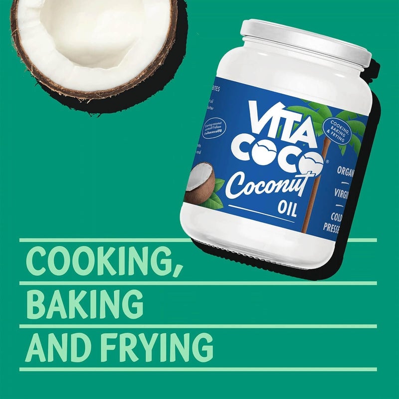 Vita Coco Extra Virgin Organic Coconut Oil - 250ml, Cold Pressed Cooking Oil - Image 3