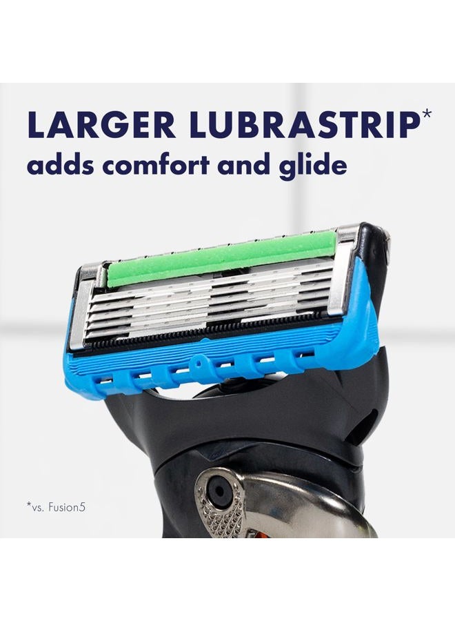 Gillette شفرات فيوجن بروغلايد، للرجال 1 شفرات جيليت، 4 عبوات شفرات احتياطية، تحمي من تهيج البشرة - Image 2