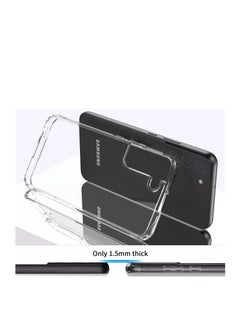 Protect Samsung S22 Plus Clear Case Premium Quality S22 Plus TPU Cover Anti Scratch Shockproof 6.8 Inches  - Image 2
