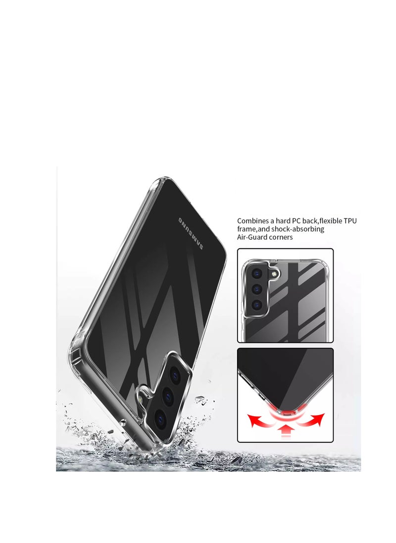 Protect Samsung S22 Plus Clear Case Premium Quality S22 Plus TPU Cover Anti Scratch Shockproof 6.8 Inches  - Image 4