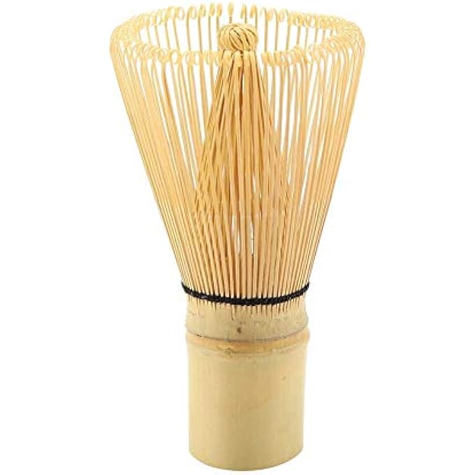 YelaJoy Matcha Green Tea Whisk Tea Whisk Chasen Preparing Matcha Powder Brush Tool Tea Traditional Scoop - Image 2