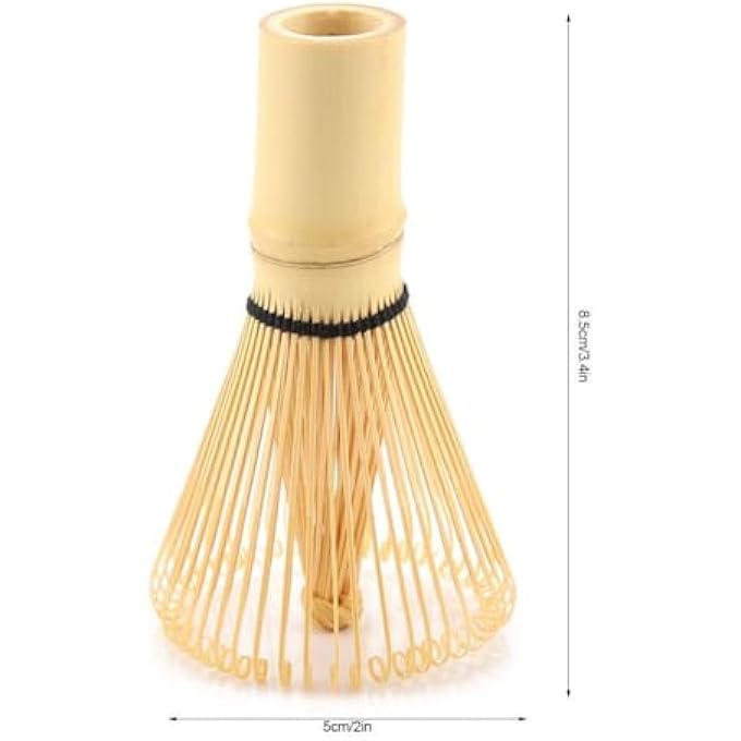 YelaJoy Matcha Green Tea Whisk Tea Whisk Chasen Preparing Matcha Powder Brush Tool Tea Traditional Scoop - Image 3