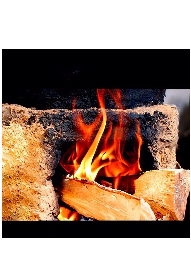 Albawadi Flame Firewood Fire Starter Sticks Easy Safe Fire Cooking Wood Firewood Sticks 7kg/Bag - Image 4