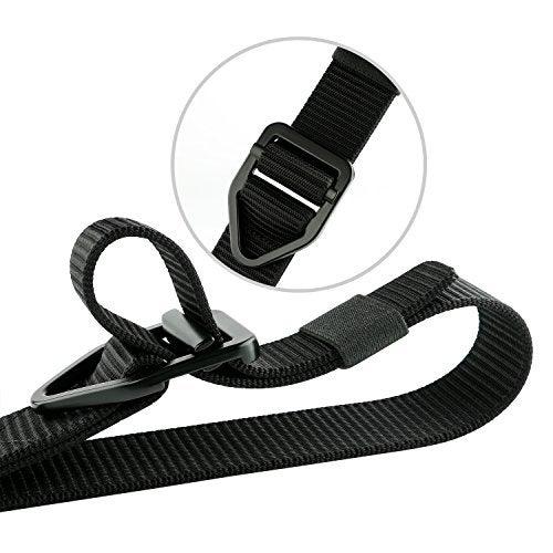JASGOOD Tactical Heavy Duty Reinforced Nylon Belt for Men Adjustable Military Webbing Belt Strap with Metal Buckle - Image 4