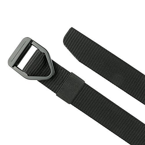 JASGOOD Tactical Heavy Duty Reinforced Nylon Belt for Men Adjustable Military Webbing Belt Strap with Metal Buckle - Image 5