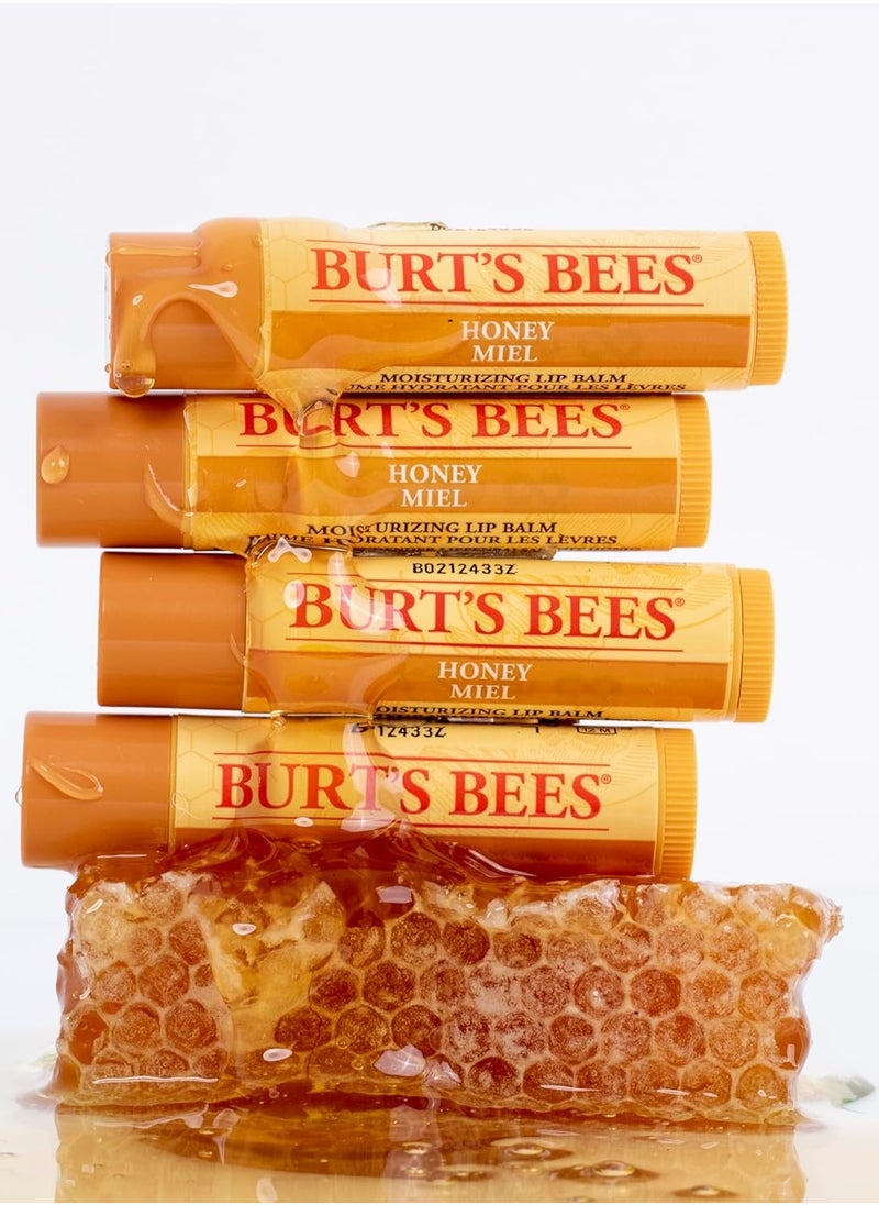 Burts Bees BURTS BEES Honey Lip Balm Tube, 4.25 GR  - Image 3