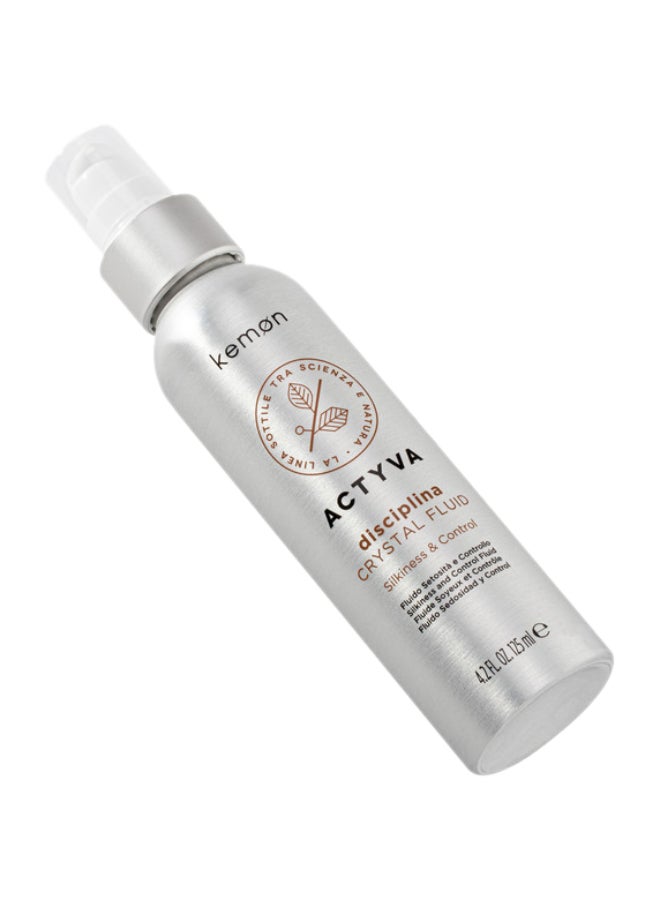 Kemon Actyva Disciplina Crystal Fluid SN Velian 125 ml - for Frizzy & Curly Hair - Image 3
