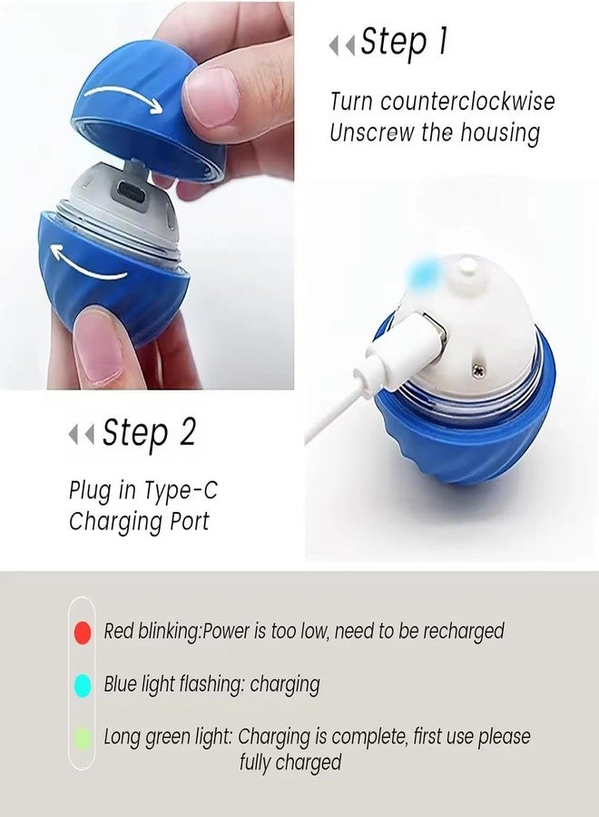 Mario’s Choice Interactive Cat Ball Toy – Rolling Light-Up Play Ball for Indoor Cats, Durable & Rechargeable - Image 5