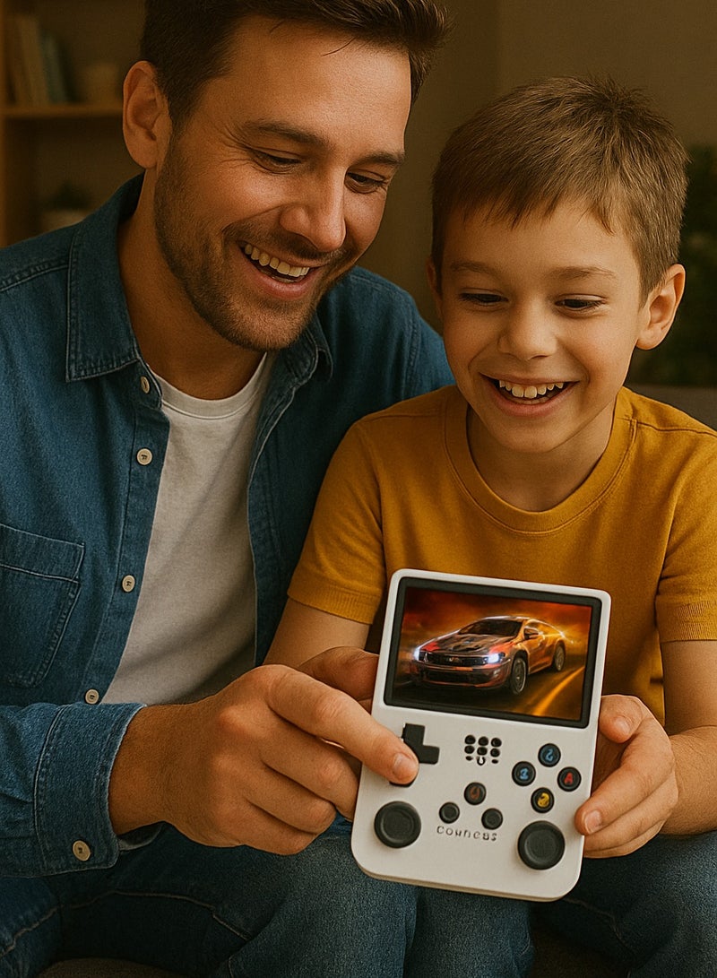 B NEW Open Source Linux R36S Retro Handheld Video Game Console, 3.5" IPS, Dual 3D Joysticks, Build in Games 128G - Image 3