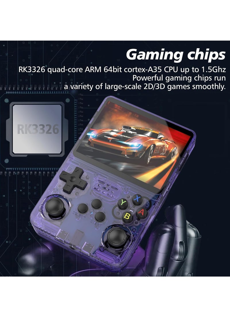 B NEW Open Source Linux R36S Retro Handheld Video Game Console, 3.5" IPS, Dual 3D Joysticks, Build in Games 128G - Image 5