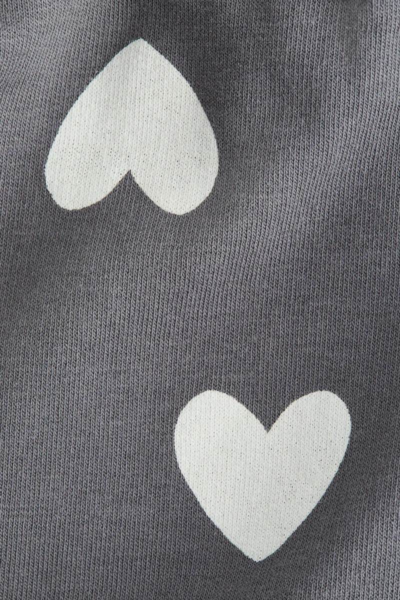 H&M Printed brushed-inside leggings