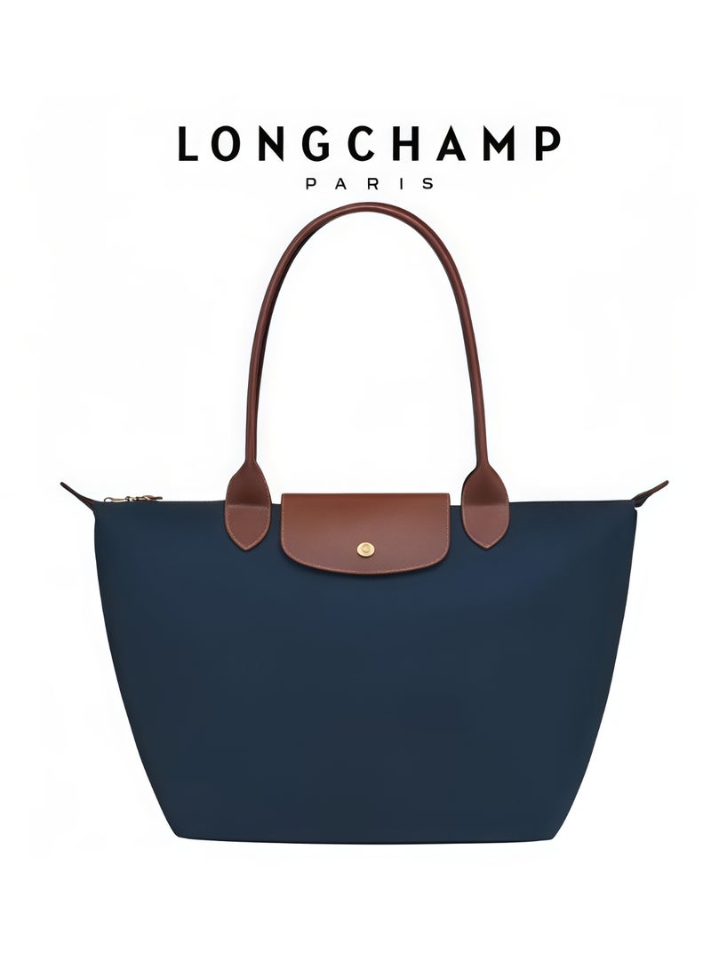 Longchamp Le Pliage Large Shoulder Space Saver Bag Straps women's Classic Fashion Versatile Large Makeup Bag, Handbag, Shoulder Bag - Image 1