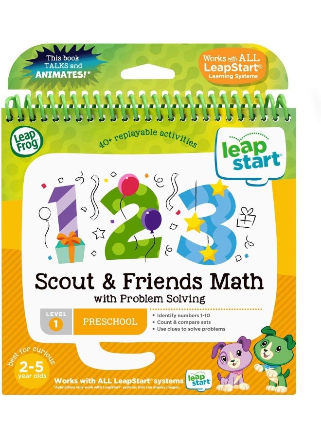 LeapFrog LeapStart 3D Scout & Friends Math With Problem Solving, Level 1