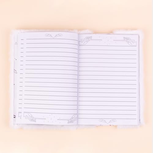 Mirada Harry Potter Magical Notebook – Soft Plush Stylish Cover Cute Diary Journal & Collectible Gift for Girls - Image 5