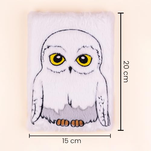 Mirada Harry Potter Magical Notebook – Soft Plush Stylish Cover Cute Diary Journal & Collectible Gift for Girls - Image 4