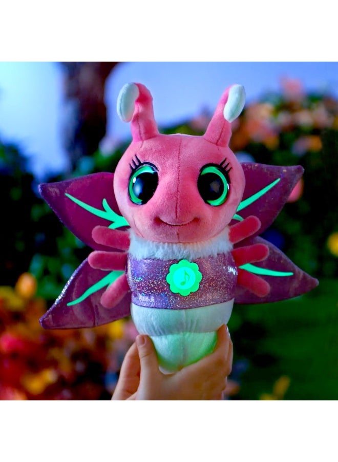 Character Options Glowies Fireflies Nightlight Interactive Plush Toy – Soothing Bedtime Companion with Glow-in-the-Dark Wings, 3 Lullabies, and 2 Nature Sounds - Image 5