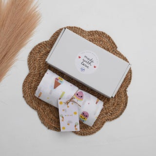 VAMICA 100 Cotton Soft Swaddles Wrap for Newborn Baby Size 98 Cm by 98 Cm Pack of 1 Ice Cream Candy - pzsku/Z45FEA6A3C89FDB4ACF10Z/45/1745821261/27451553-0388-4358-8d2c-540d4dde348c