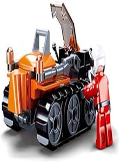 Sluban Sluban Town (Snowfield rescue)-Snow plough 82pcs 