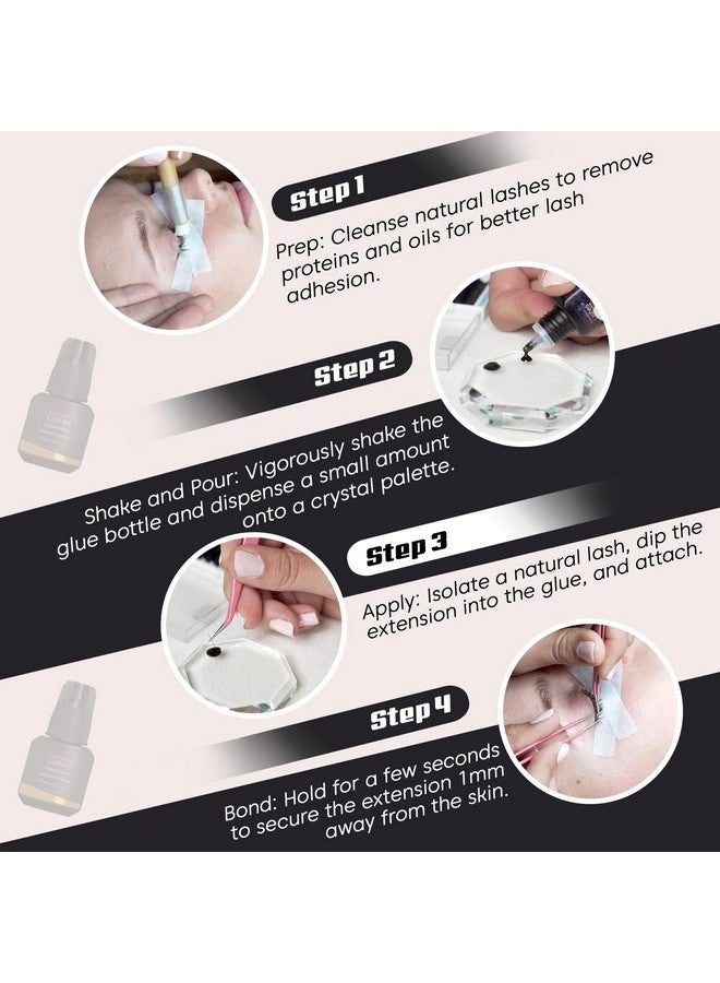 Existing Beauty غراء تمديد الرموش قوي جدًا غراء محترف لتمديد الرموش يجف في 12 ثانية مع احتفاظ لمدة 67 أسبوع من إكزستينغ بيوتي لاشز 5 مل - Image 2