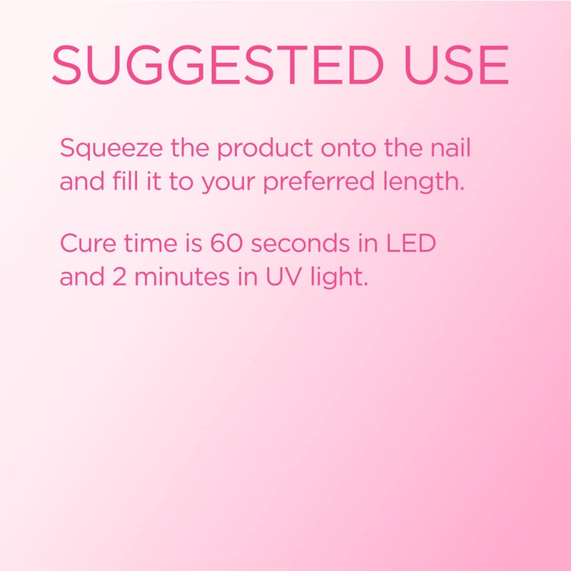 Young Nails Synergy Gel System, Building Gel - Hard Builder Gel, Superior Adhesion & Strength, Structured Nail Gel Builder - Concealer Gel, Blush, Precision Applicator (2 fl oz) - Image 4