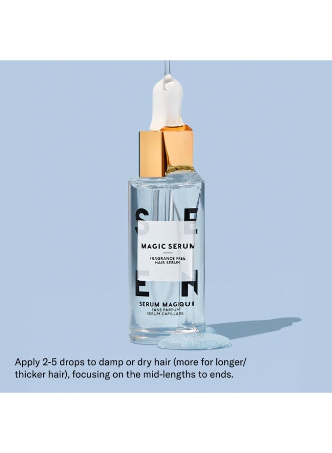 SEEN Magic Serum, Fragrance Free - Non-Comedogenic & Hair Serum- Anti Frizz- Dermatologist-Developed - Safe for Sensitive, Eczema & Acne Prone Skin - Image 3