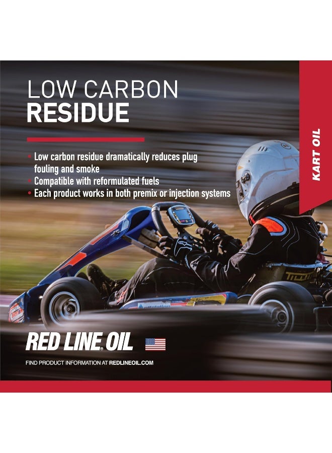 Red Line زيت كارت صناعي من ريد لاين 40403 ثنائي الأشواط 16 أونصة - Image 5