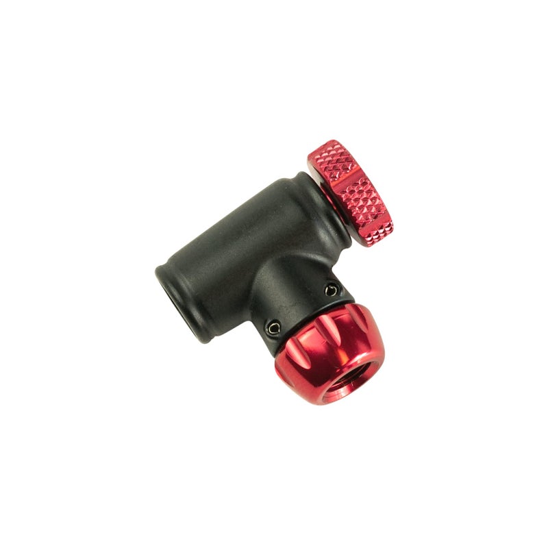 SILCA EOLO IV Co2 Regulator | Compact Design with Turn Screw Control Valve | Presta and Schrader Compatible | Universal Co2 Threaded Cartridge Compatible | CO2 Regulator Head only - Image 1