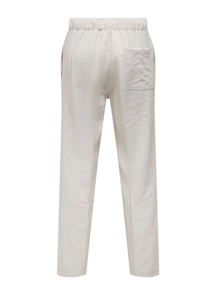 Only & Sons Men's Rayon-Nylon Blend Trousers - Image 3