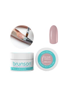 brunson Sculpting Camouflage Uv Builder Gel Balanced Level Gel Uv Sculpting Nail Gel System 30Ml Bomb Shell Bg043 