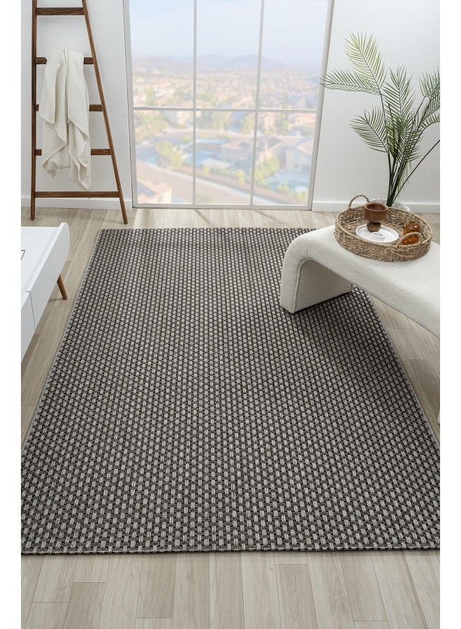 Koza Home Koza Hali Koza Premium Sahara Gray Carpet B3775D Living Room Sitting Room Bedroom Hallway Machine Carpet 100 x 200 - Image 3