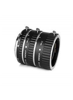 Meike Voking VK-C-ET2 13mm 21mm 31mm Auto Focus Macro Extension Tube Set Compatible with SLR Cameras (Black)  - Image 2