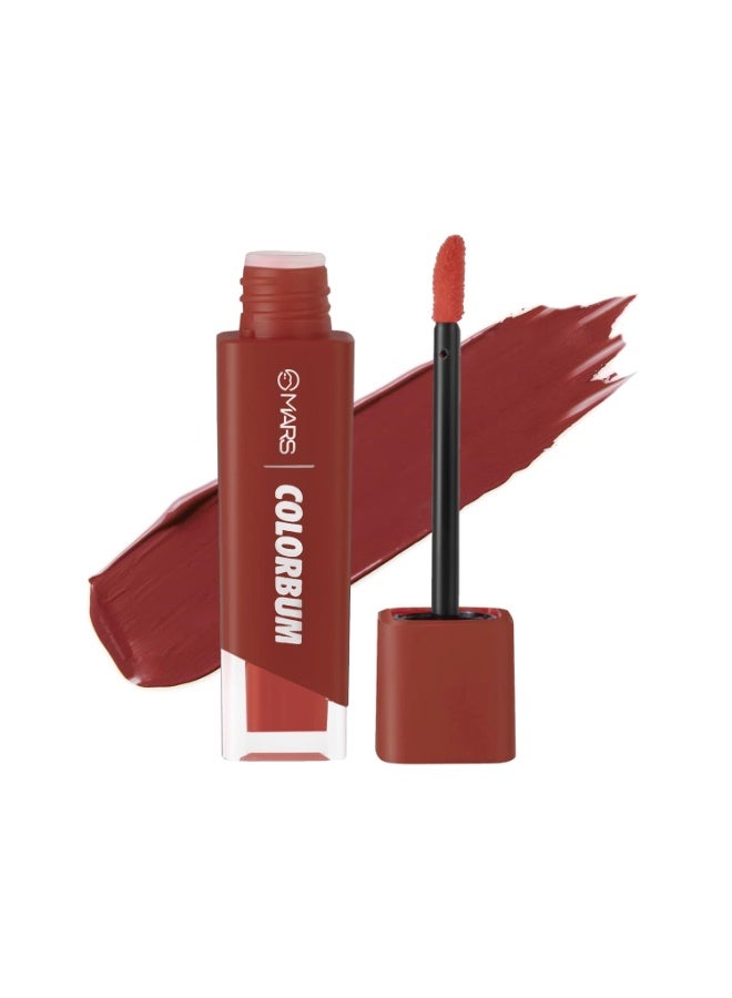 MARS Colorbum Liquid Matte Lipstick for Women | Smudge Free | Water Proof & Long-lasting (5.5ml) (04-Singaporian Sangria) - Image 5