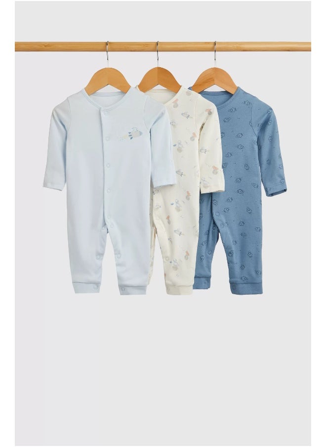 My First Dinosaur Footless Sleepsuits - 3 Pack - pzsku/Z45FF57FCD0B0DAC79FA3Z/45/_/1725190592/5dfbdd84-4e7c-4edf-98b5-4d921fbc4eea