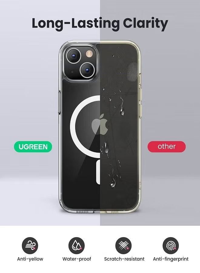 فيسوس كفر ابل ايفون 14 شفاف مع ماج سيف لهواتف ايفون 14 - Image 2