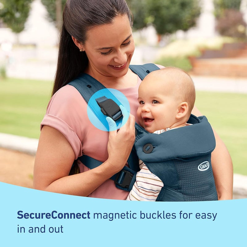 Graco Cradle Me Lite 3-in-1 Baby Carrier - Deep Sea - Image 2