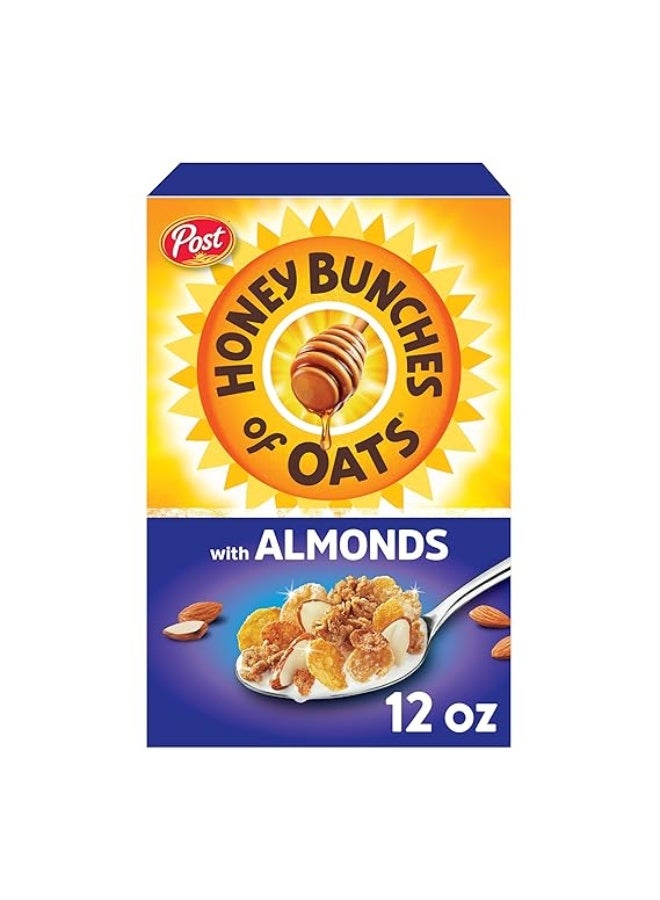 Post Honey Bunches Of Oats With Almonds Cereal 340g