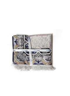 Intex Curtains House INtex Home Velvet Prayer rug - printed fabric padded with antislip layer - modern turkish design - 70 x 110 cm  - Image 5