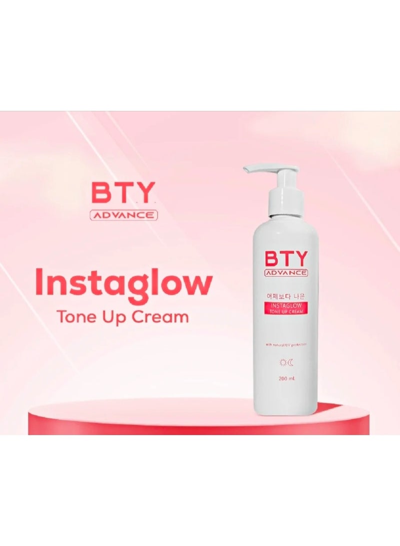 BTY Advance Instaglow tone Up Cream 200ml - Image 1