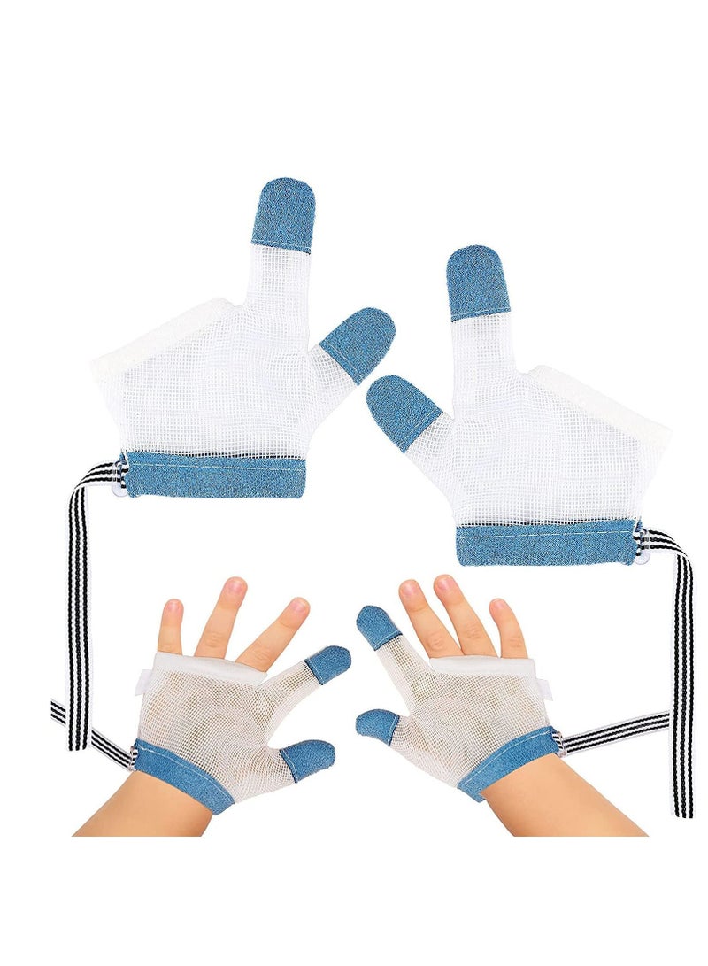 Baby Stop Thumb Sucking Kids Finger Protection Treatment Kit Guard For Toddlers Infant No Scratch and Fingers - Image 1