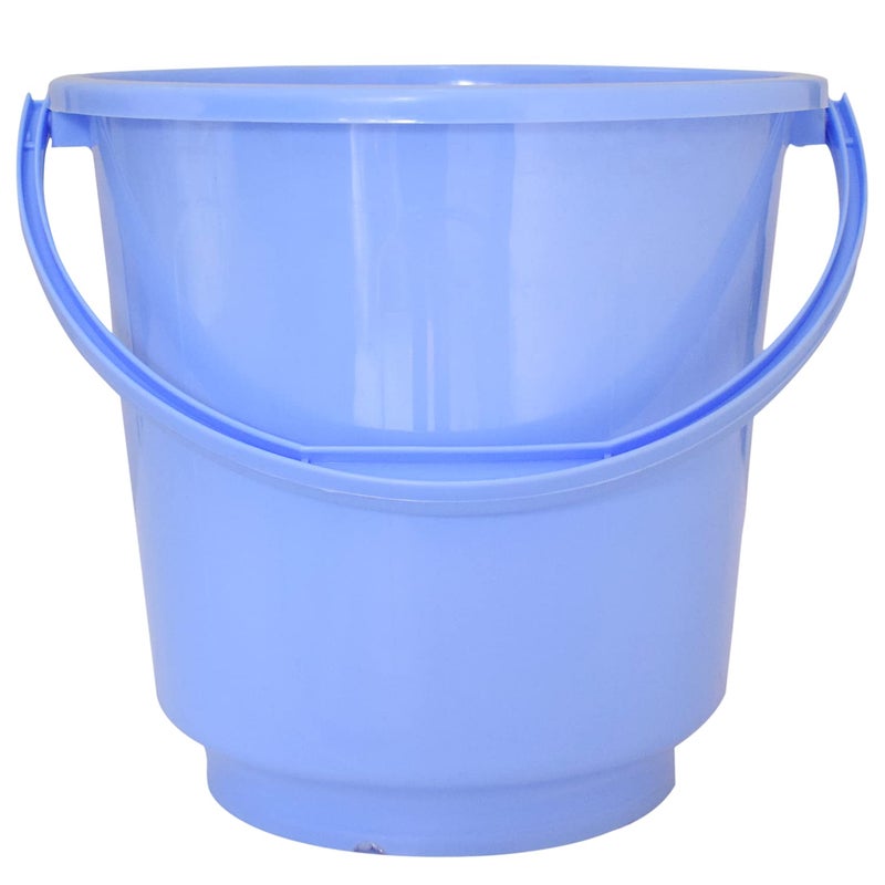 Kuber Industries Kuber Industries 2 Pieces Plastic Bathroom Bucket & Mug Set (Blue)  - Image 2