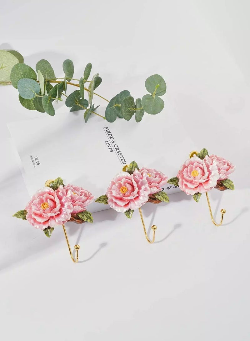 1pc Peony Wall Hook  - Image 5