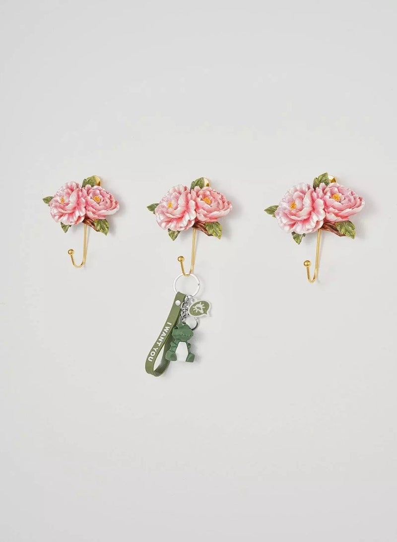 1pc Peony Wall Hook  - Image 3