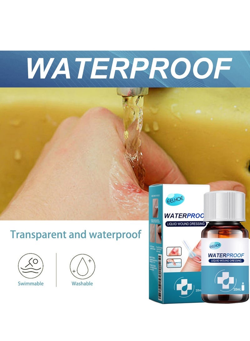 Generic Waterproof Liquid Wound Dressing Waterproof Liquid Band-Aid Wound Surface Protection Rapid Film-Forming Transparent Liquid Band-aid - Image 4